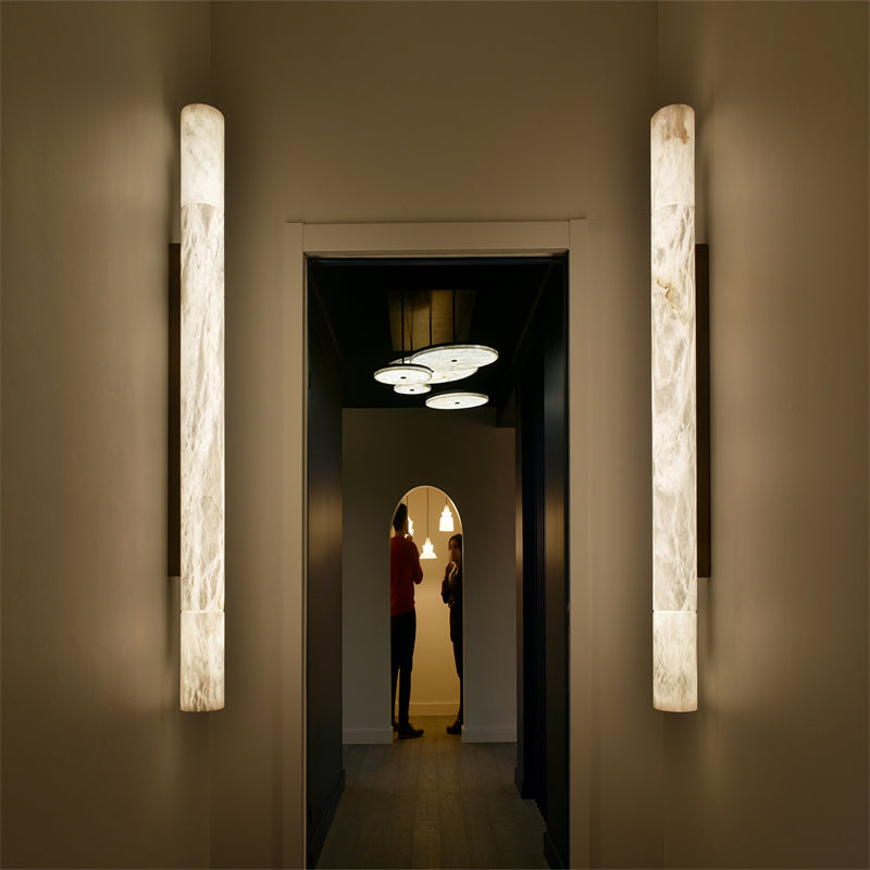 Avis Modern Alabaster Wall Sconce