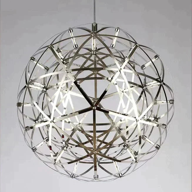 11.8"/15.7"/19.7"/23.6"/31.5"/39.4"/47.2" Round Starry Sky Pendant Chandelier