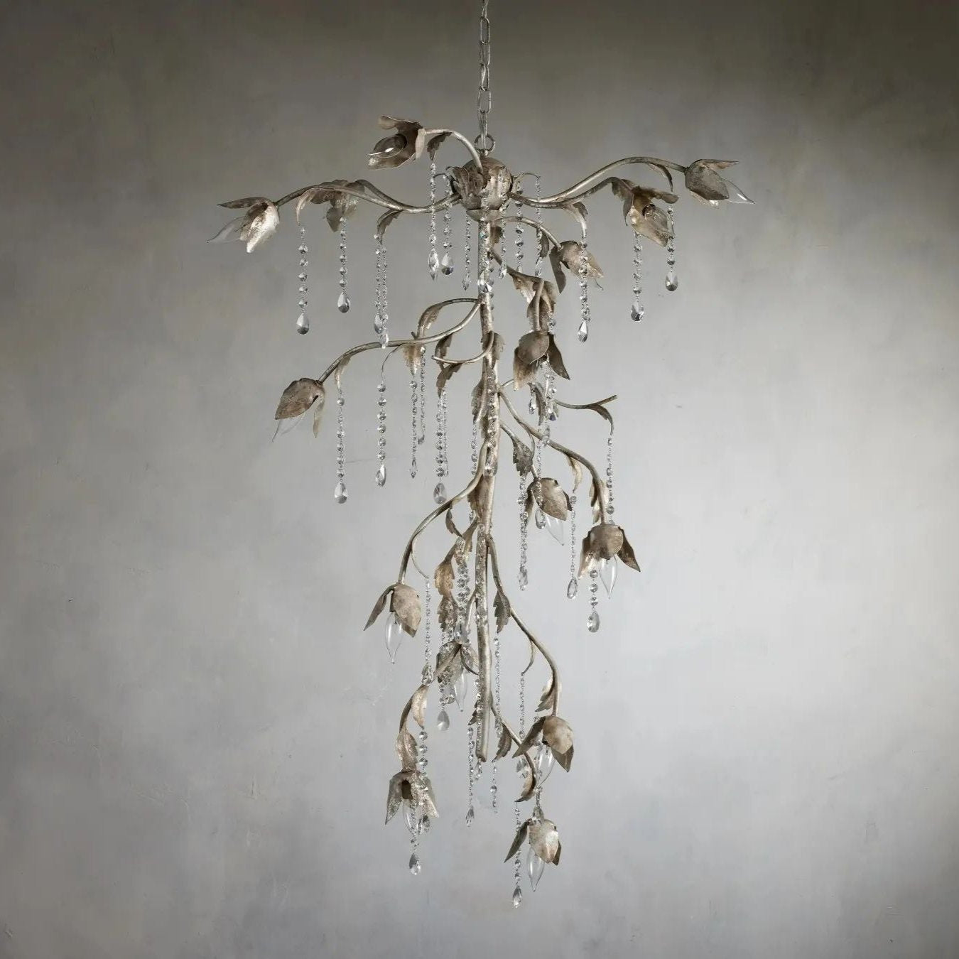 Kaile Crystal Pendant Light 54"H