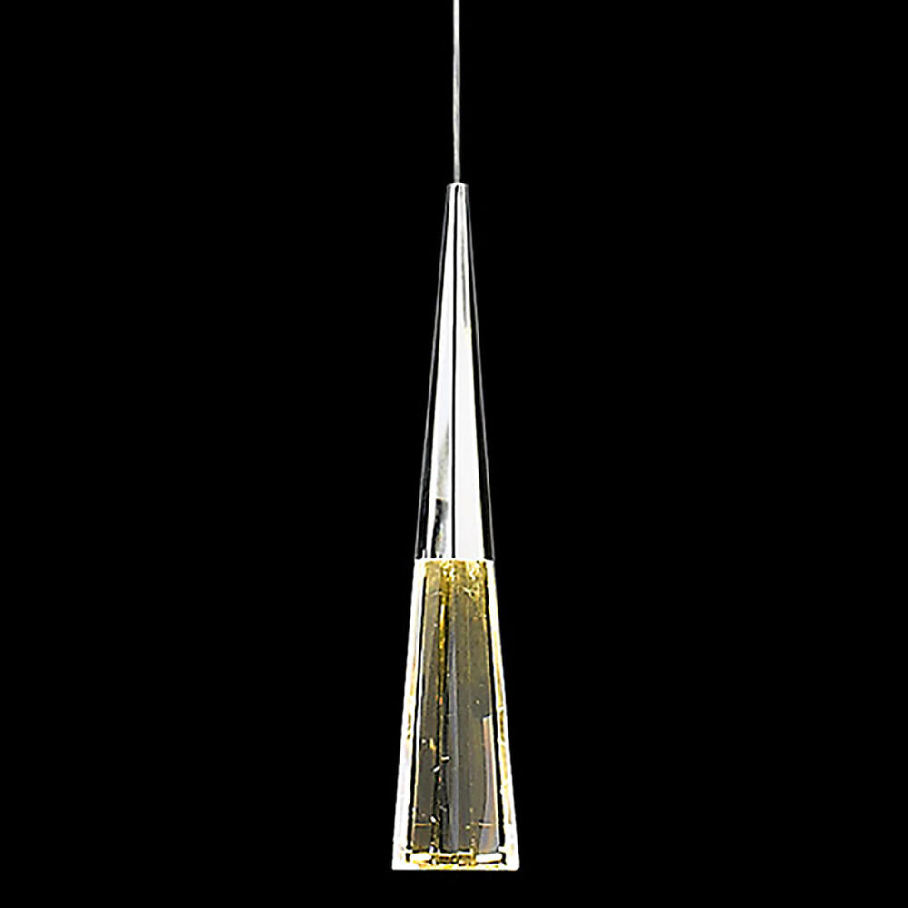 1/13/25-Light Polished Chrome Crystal LED Pendant