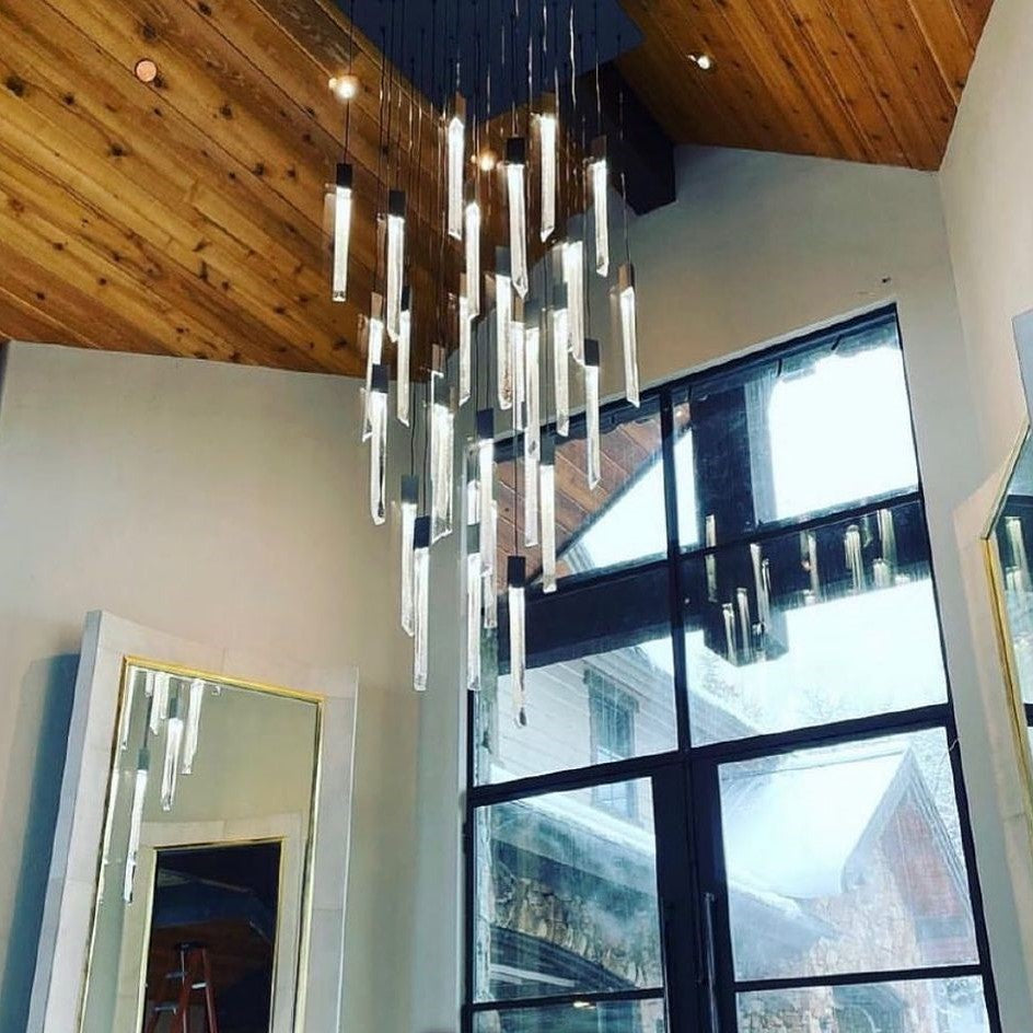 10/15/17/Custom-Light Black Crystal Rods Chandelier
