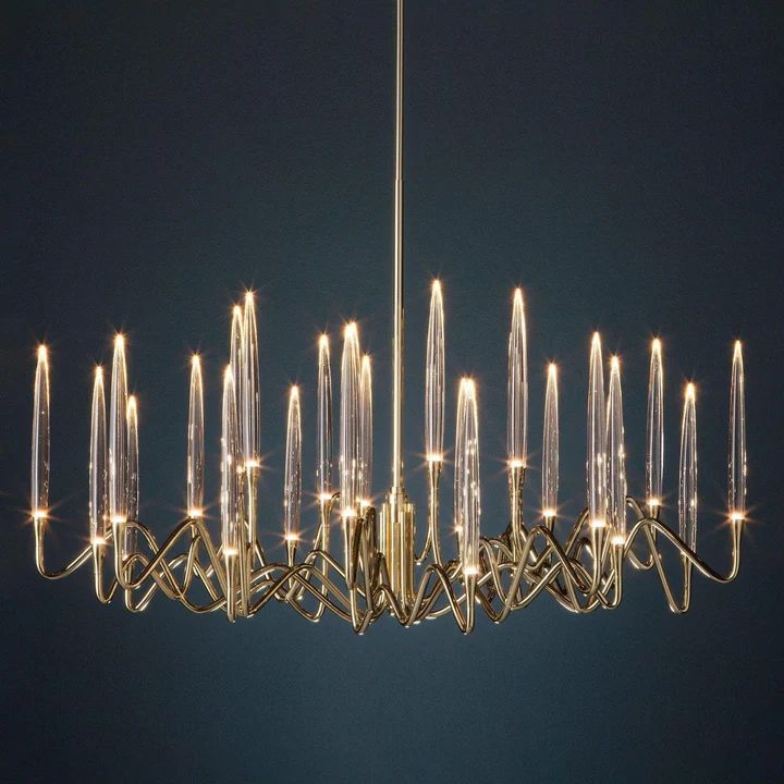 Wave Linear Chandelier