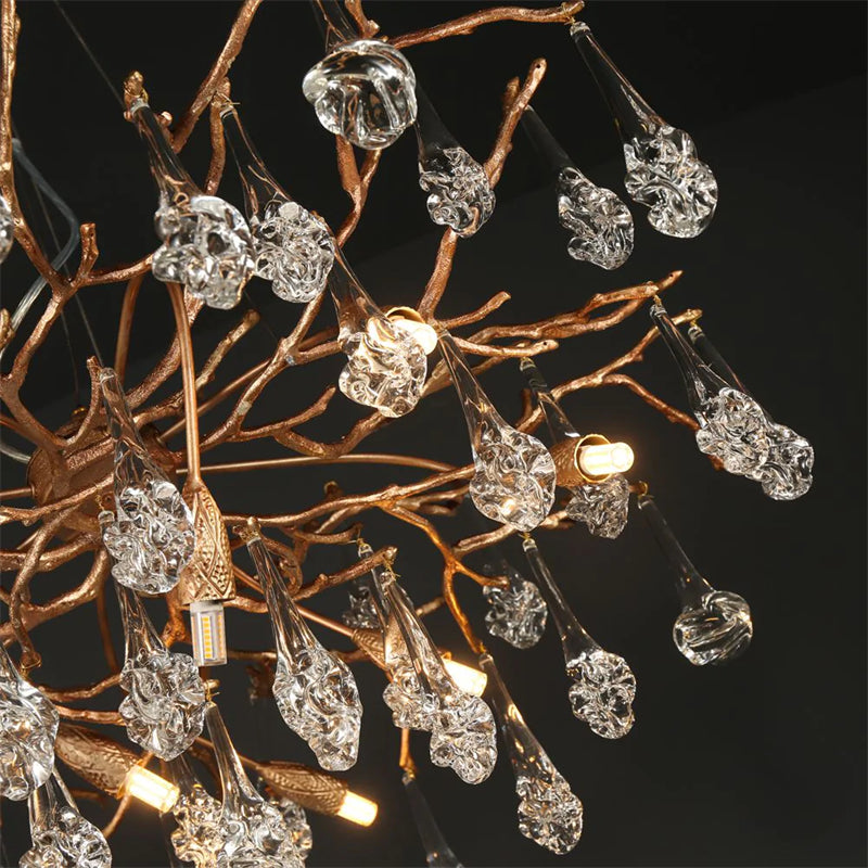 Anitra Modern Branch Chandelier Drop Flower D 39.3" chandeliers for dining room,chandeliers for stairways,chandeliers for foyer,chandeliers for bedrooms,chandeliers for kitchen,chandeliers for living room Rbrights