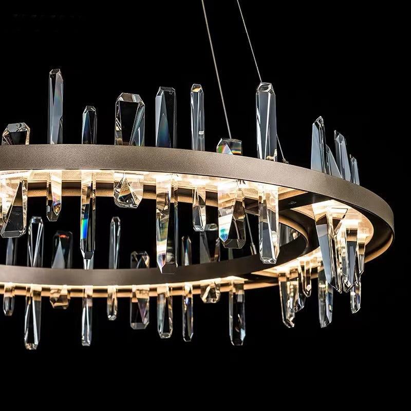 2023 New Arrival Modern Round Crystal Chandelier