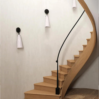 Contemporary Alabaster Wall Sconce For Kitchen Island, Bedroom