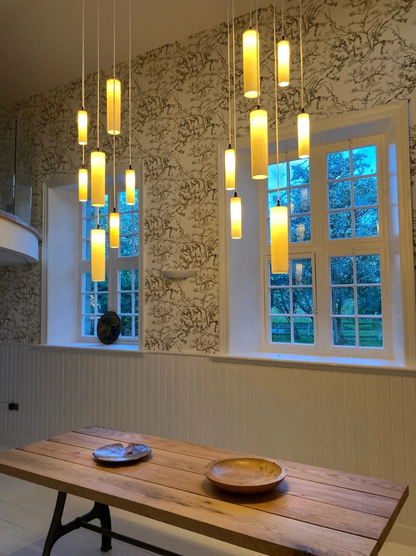 1/7/10/12/15/18-Light Marbled Porcelain Chandelier
