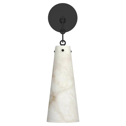 Contemporary Alabaster Wall Sconce For Kitchen Island, Bedroom