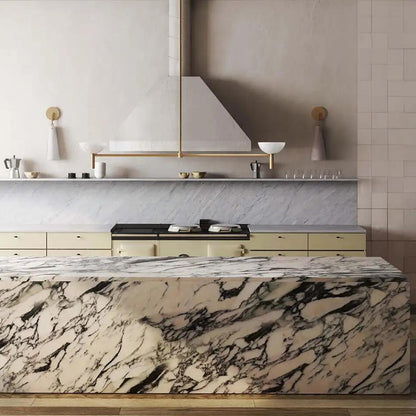 Contemporary Alabaster Wall Sconce For Kitchen Island, Bedroom