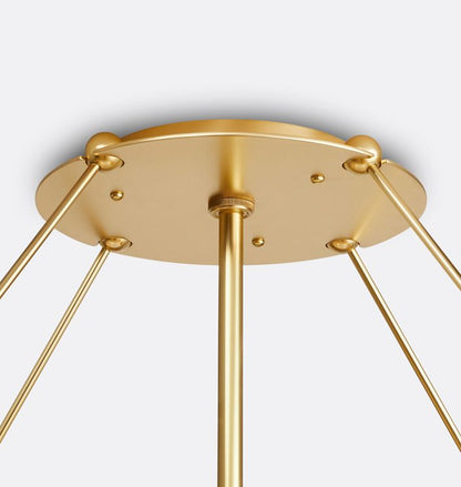 Willamette Glass Round Chandelier 48''