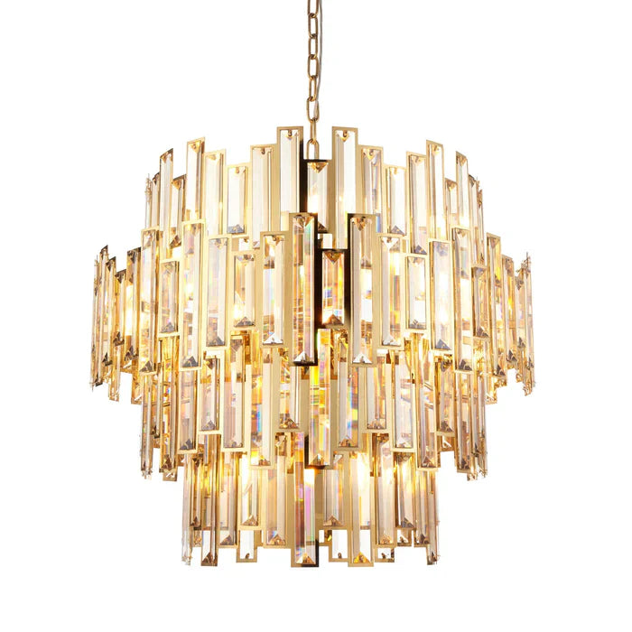 12/15-Light/4-Tier Modern Style Chandelier