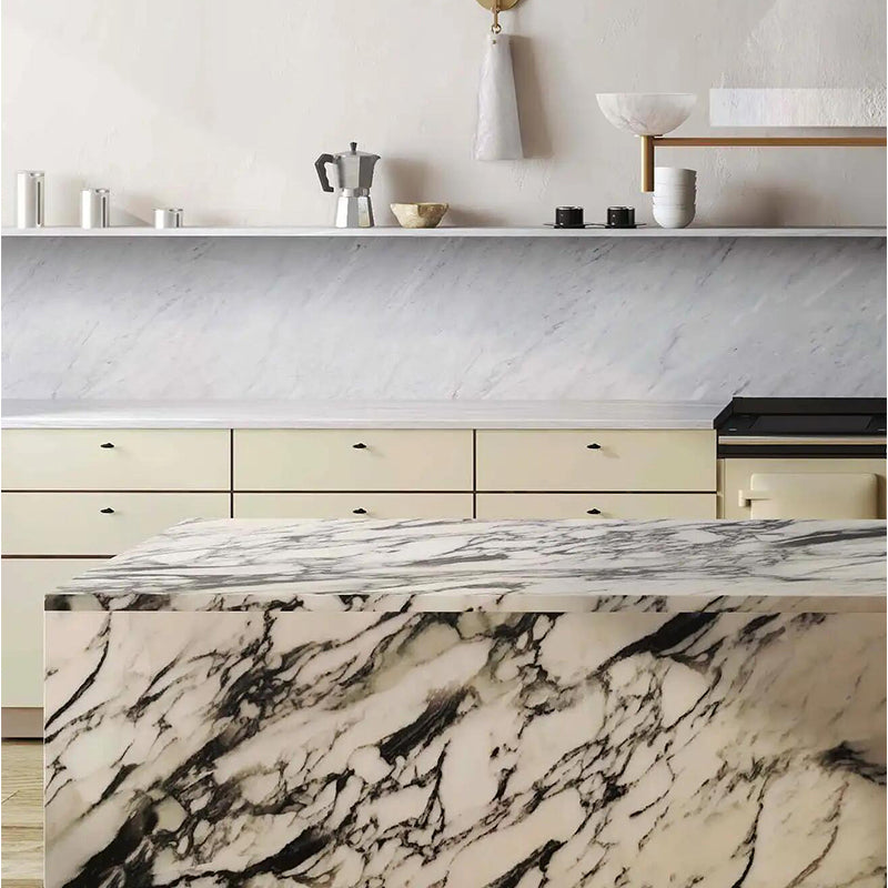 Contemporary Alabaster Wall Sconce For Kitchen Island, Bedroom