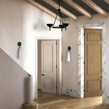 Contemporary Alabaster Wall Sconce For Kitchen Island, Bedroom