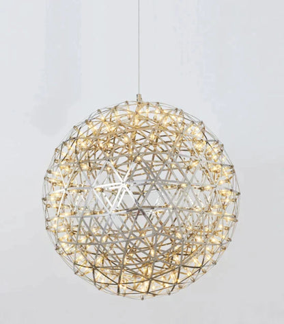 11.8"/15.7"/19.7"/23.6"/31.5"/39.4"/47.2" Round Starry Sky Pendant Chandelier