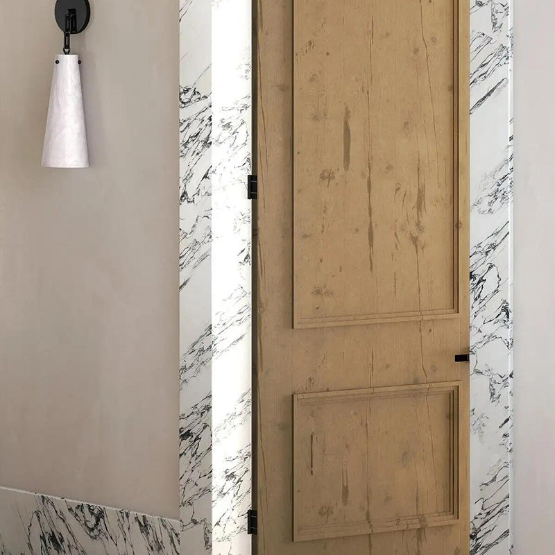 Contemporary Alabaster Wall Sconce For Kitchen Island, Bedroom