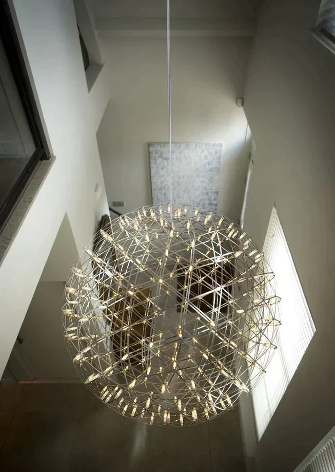 11.8"/15.7"/19.7"/23.6"/31.5"/39.4"/47.2" Round Starry Sky Pendant Chandelier