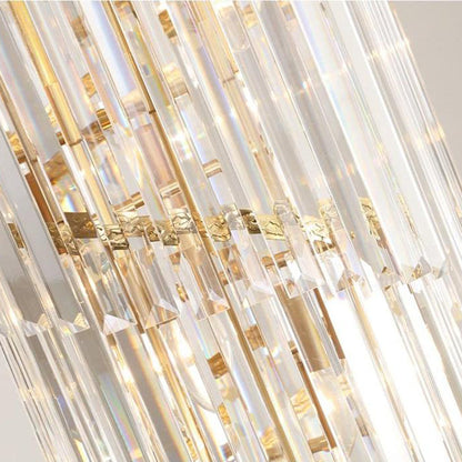 Blus Lighting Elian Gillani 2-Story Crystal Chandelier