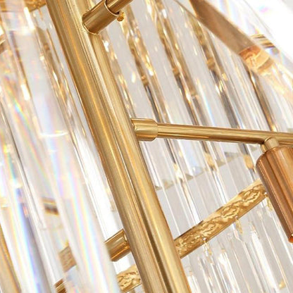 Blus Lighting Elian Gillani 2-Story Crystal Chandelier
