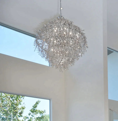 10/13/21-Light Gyroscopic Chrome Pendant
