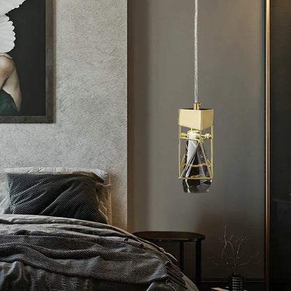 1 Lights Modern Crystal Pendant Light