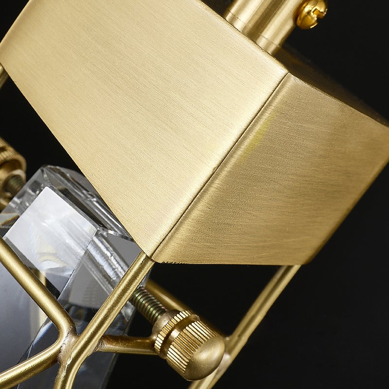 1 Lights Modern Crystal Pendant Light