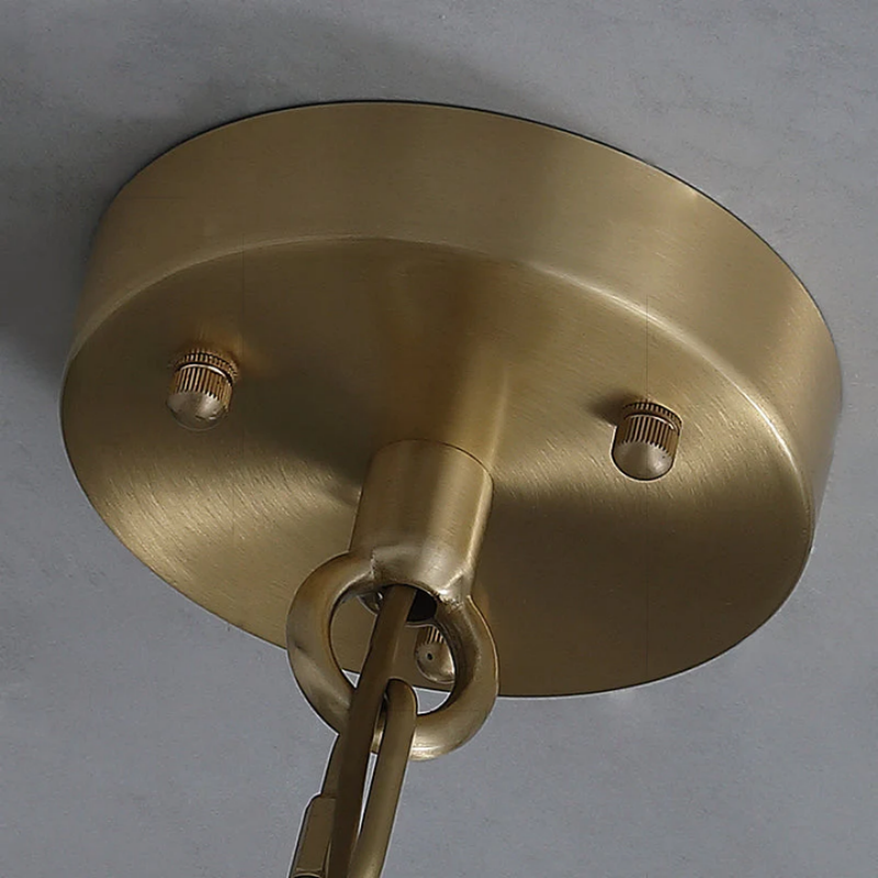 Blus Lighting Modern Alabaster Multi-Layer Round Chandelier D31"