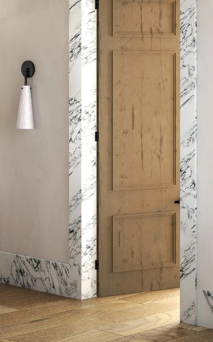 Contemporary Alabaster Wall Sconce For Kitchen Island, Bedroom