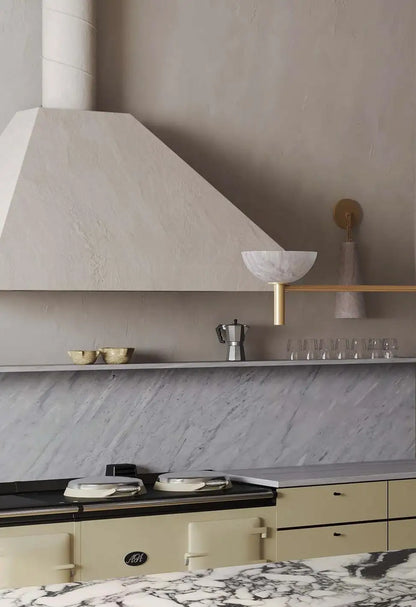 Contemporary Alabaster Wall Sconce For Kitchen Island, Bedroom