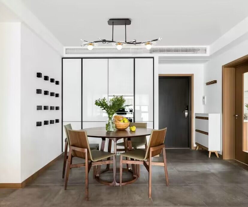 2023 New Long Linear Light Luxury Dining Table Crystal Chandelier Modern  Creative Bar/Coffee Table/Kitchen Island Light Fixture