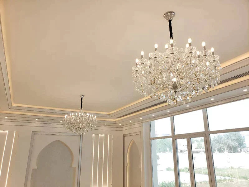 16/39-Light Candle Classic Crystal Chandelier
