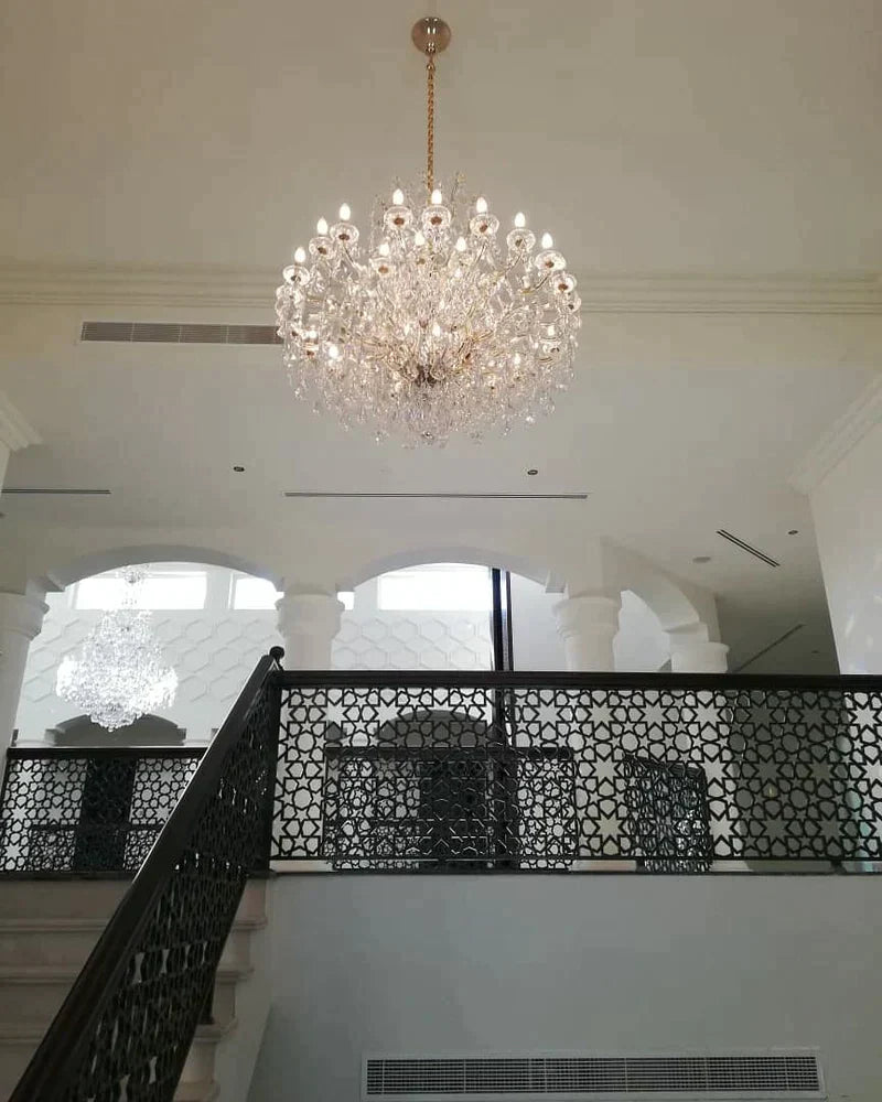 16/39-Light Candle Classic Crystal Chandelier
